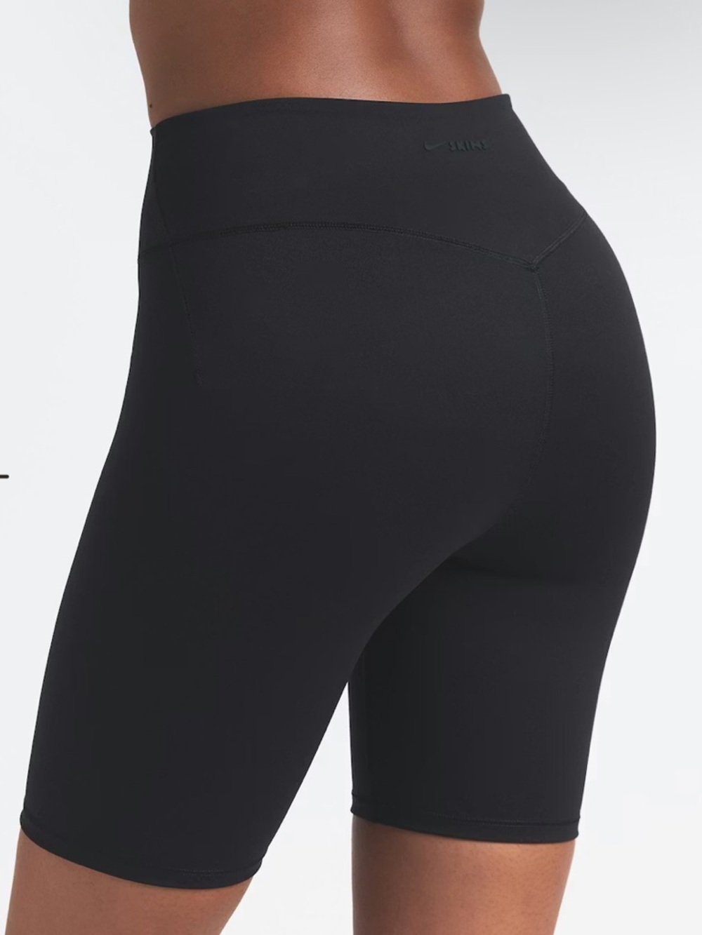 Nike SKIMS Black High-Rise Bike Shorts